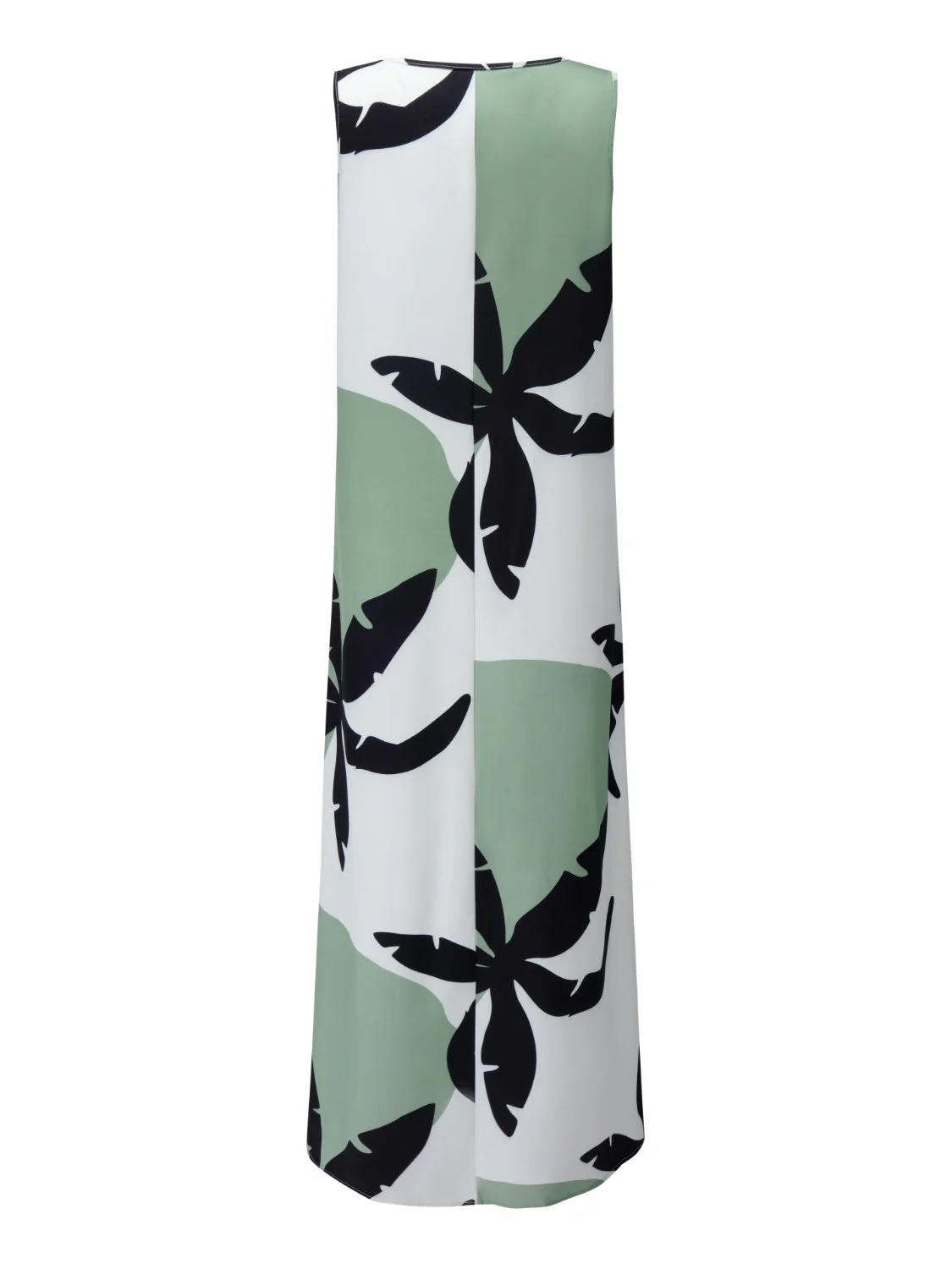 Printed Round Neck Mini Tank Dress - Image 17
