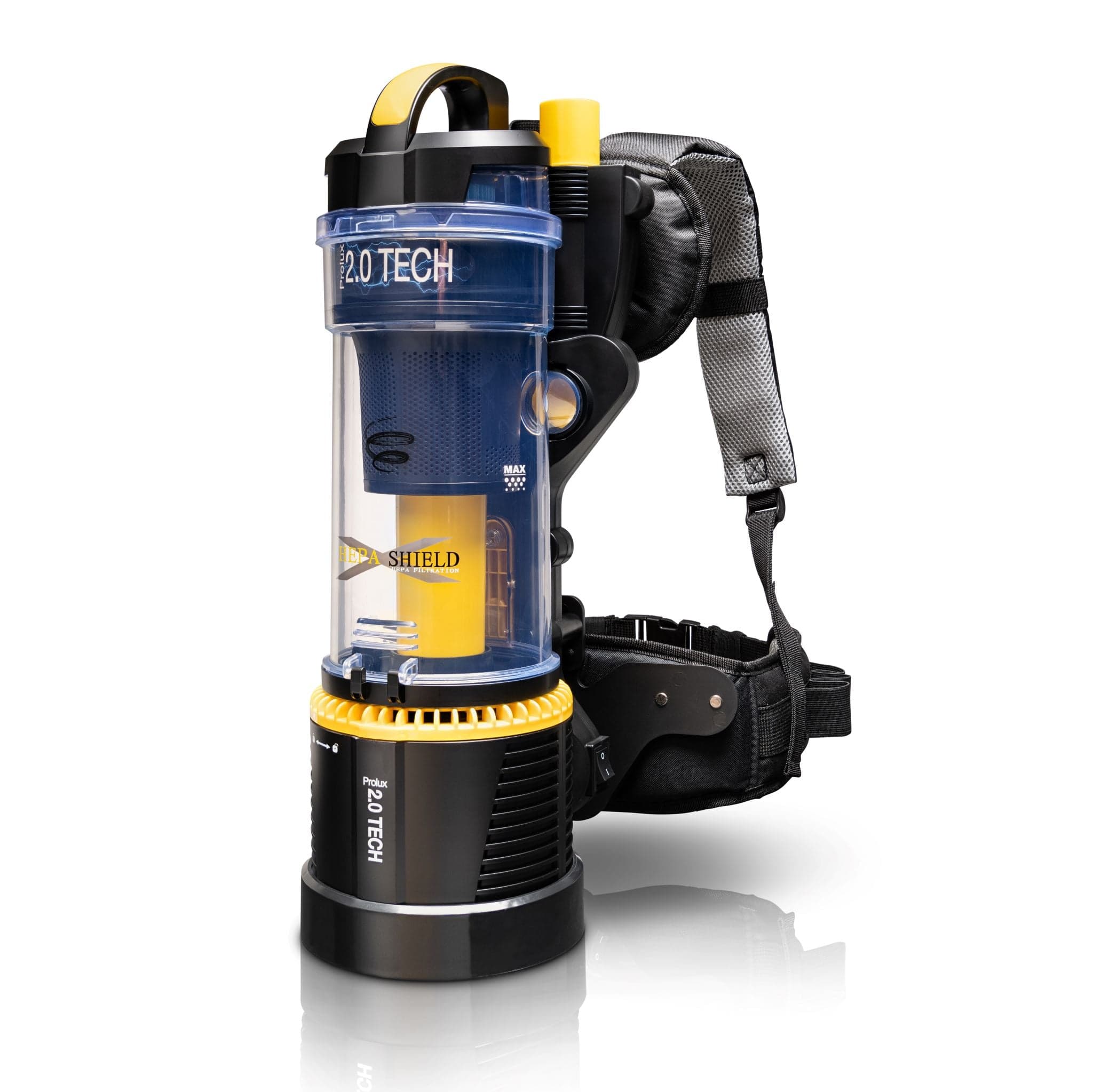 Prolux 2.0 Commercial Bagless Backpack Vacuum with Deluxe 1 1/2 inch Tool Kit by Prolux Cleaners - Image 2