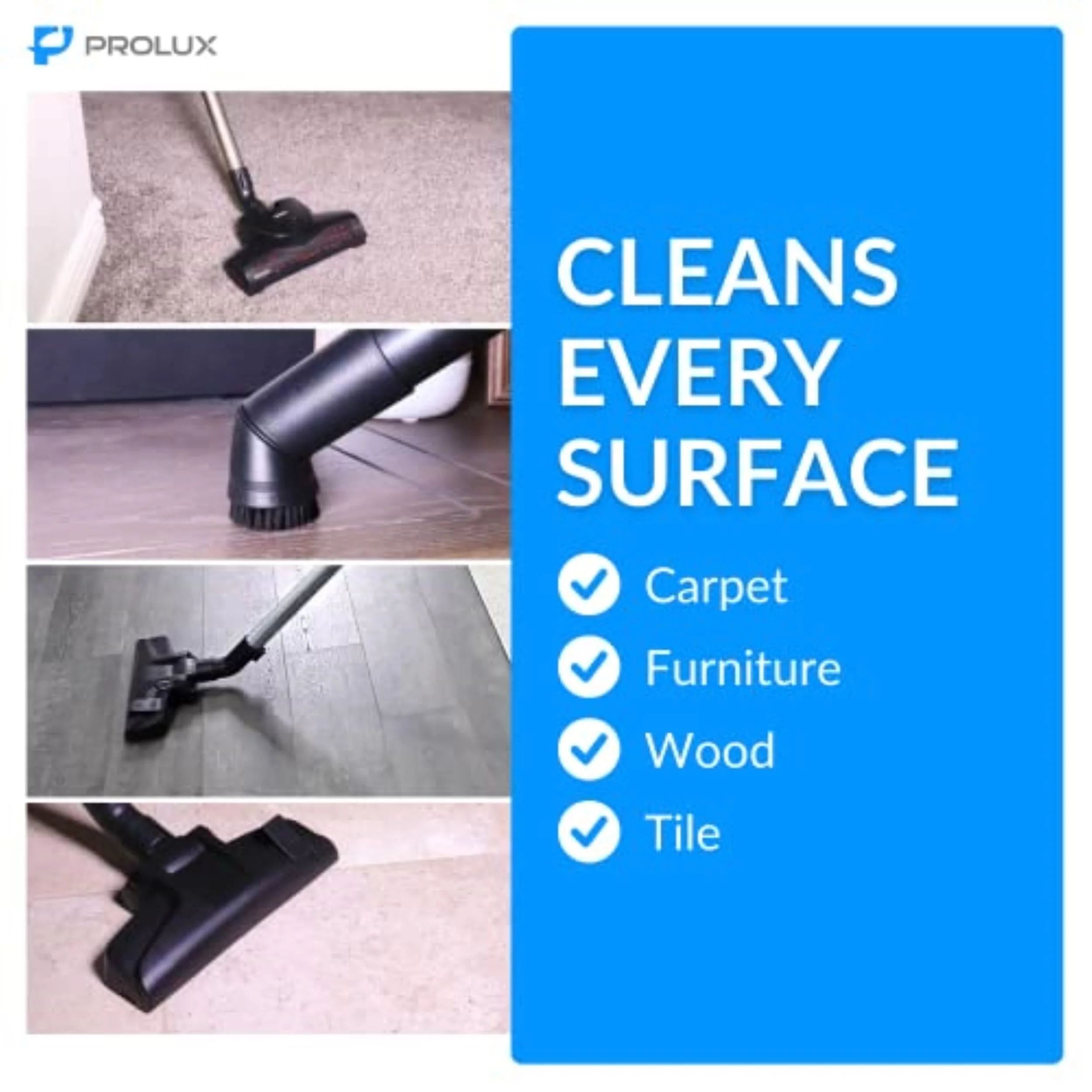 Prolux Tritan Canister Vacuum with Sealed HEPA Filtration and 12 Amp Motor by Prolux Cleaners - Image 8