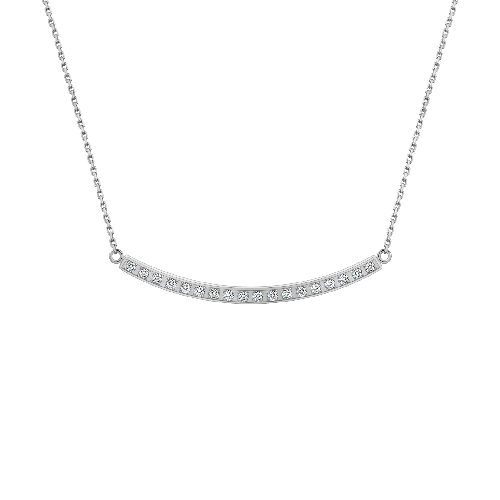 PT324G B.Tiff Gold Mini "Smile" Adjustable Pendant Necklace by B.Tiff New York - Image 3