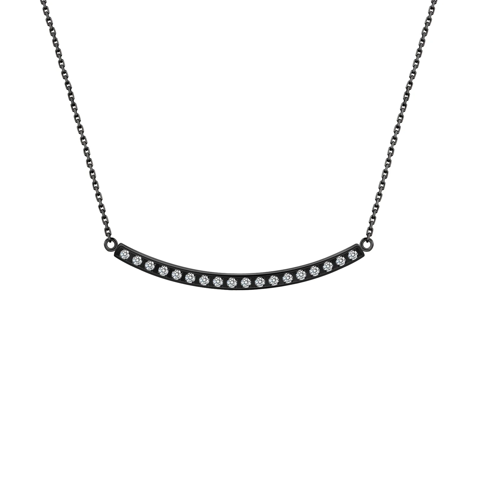 PT324G B.Tiff Gold Mini "Smile" Adjustable Pendant Necklace by B.Tiff New York - Image 5