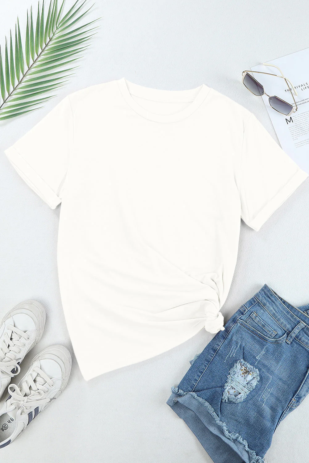 Pumpkin Round Neck Short Sleeve T-Shirt - Image 5