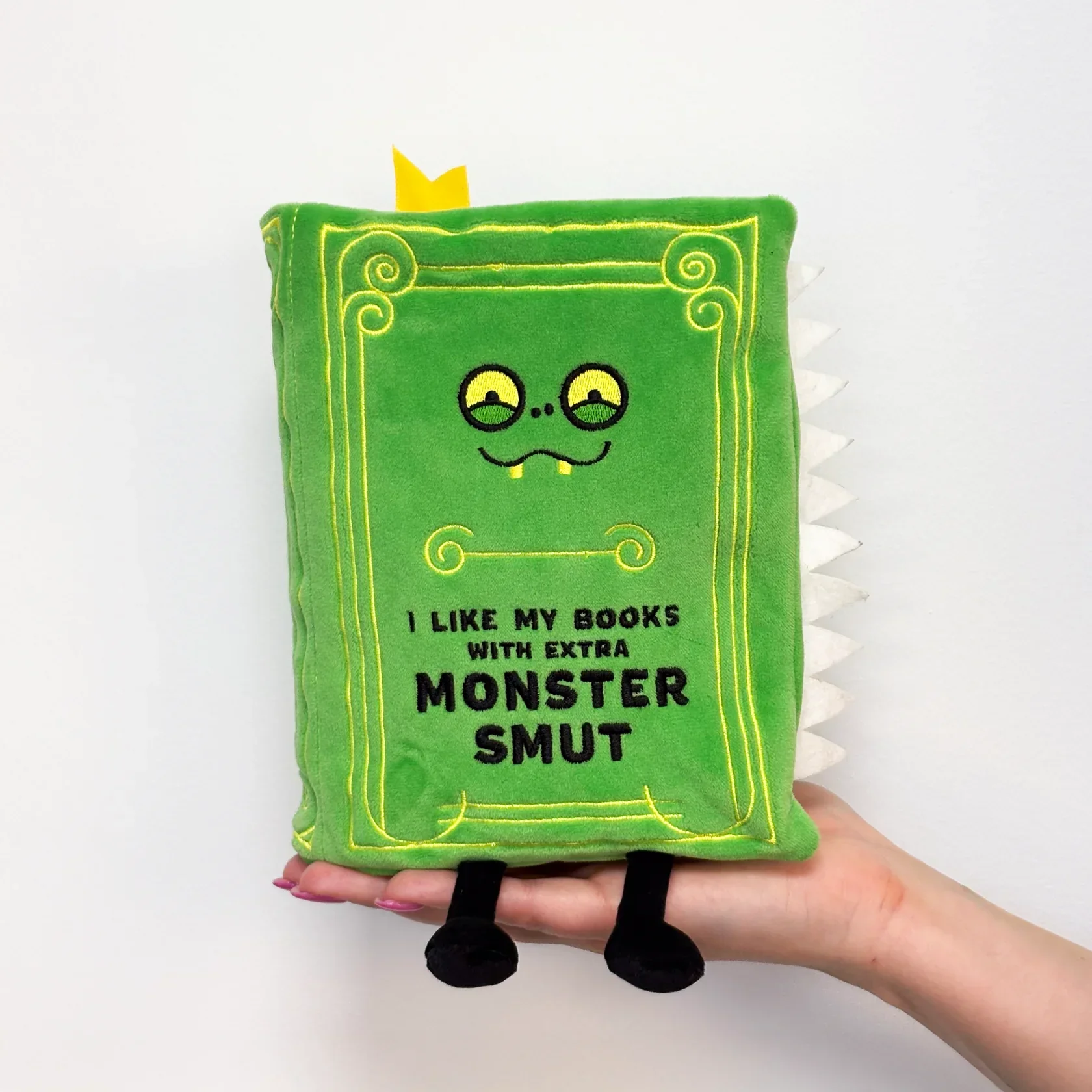 Punchkins Book Plush I Like My Books With Extra Monster Smut - Image 2