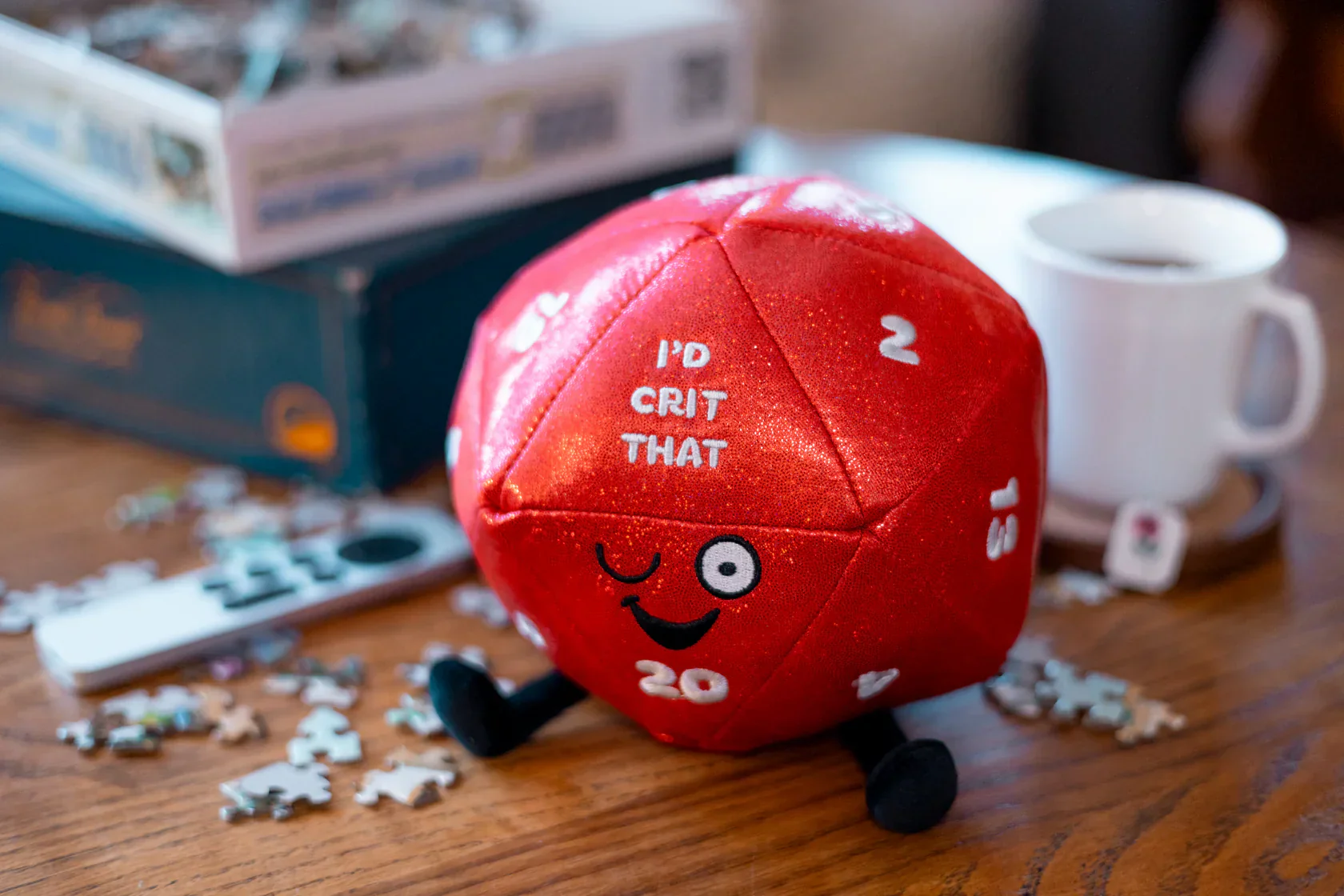 Punchkins D20 Plush I'd Crit That Dice - Image 2