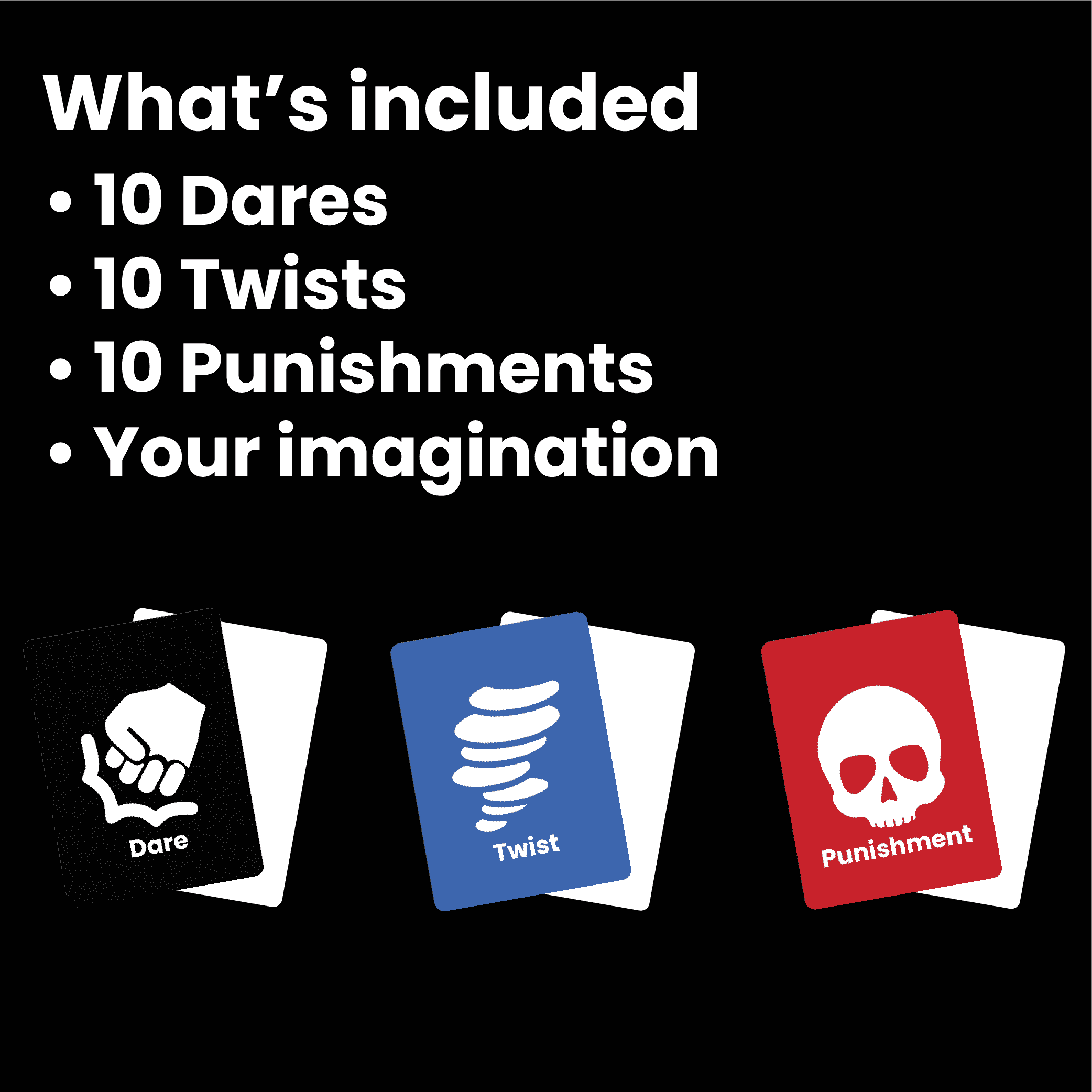 Punish Me, Daddy: Literally Blank Cards Expansion Pack by Zombie Ghost Games - Image 3