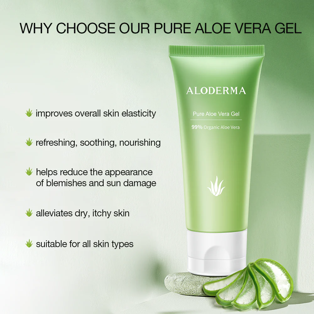 Pure Aloe Vera Gel 114g by ALODERMA - Image 2