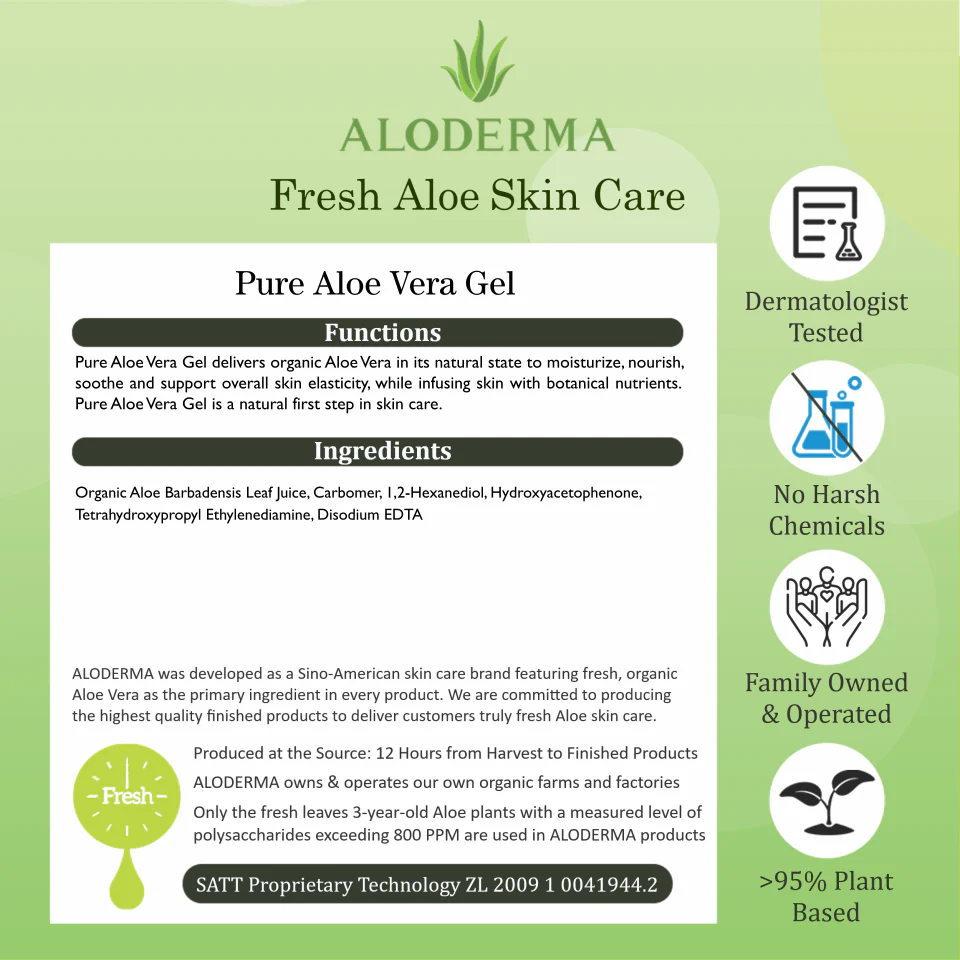 Pure Aloe Vera Gel 114g by ALODERMA - Image 6