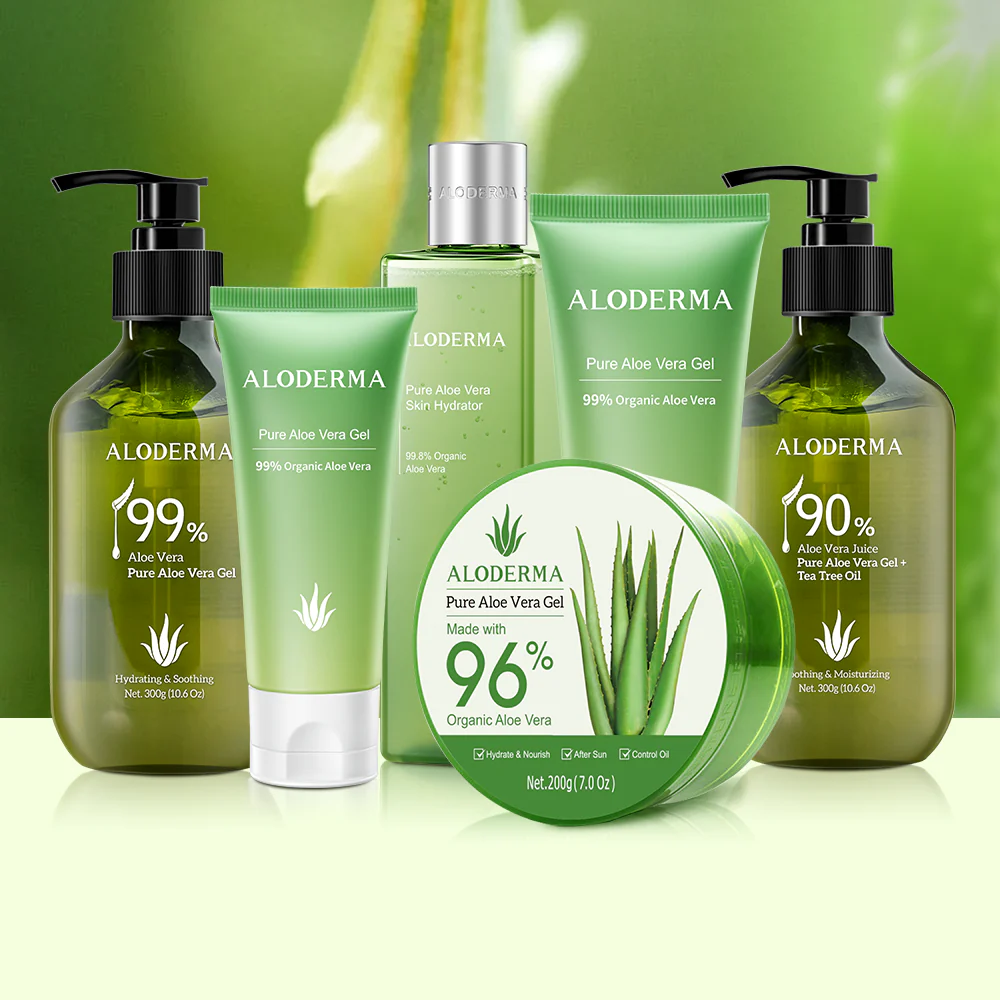 Pure Aloe Vera Skin Hydrator - 99.8% Organic Aloe by ALODERMA - Image 12