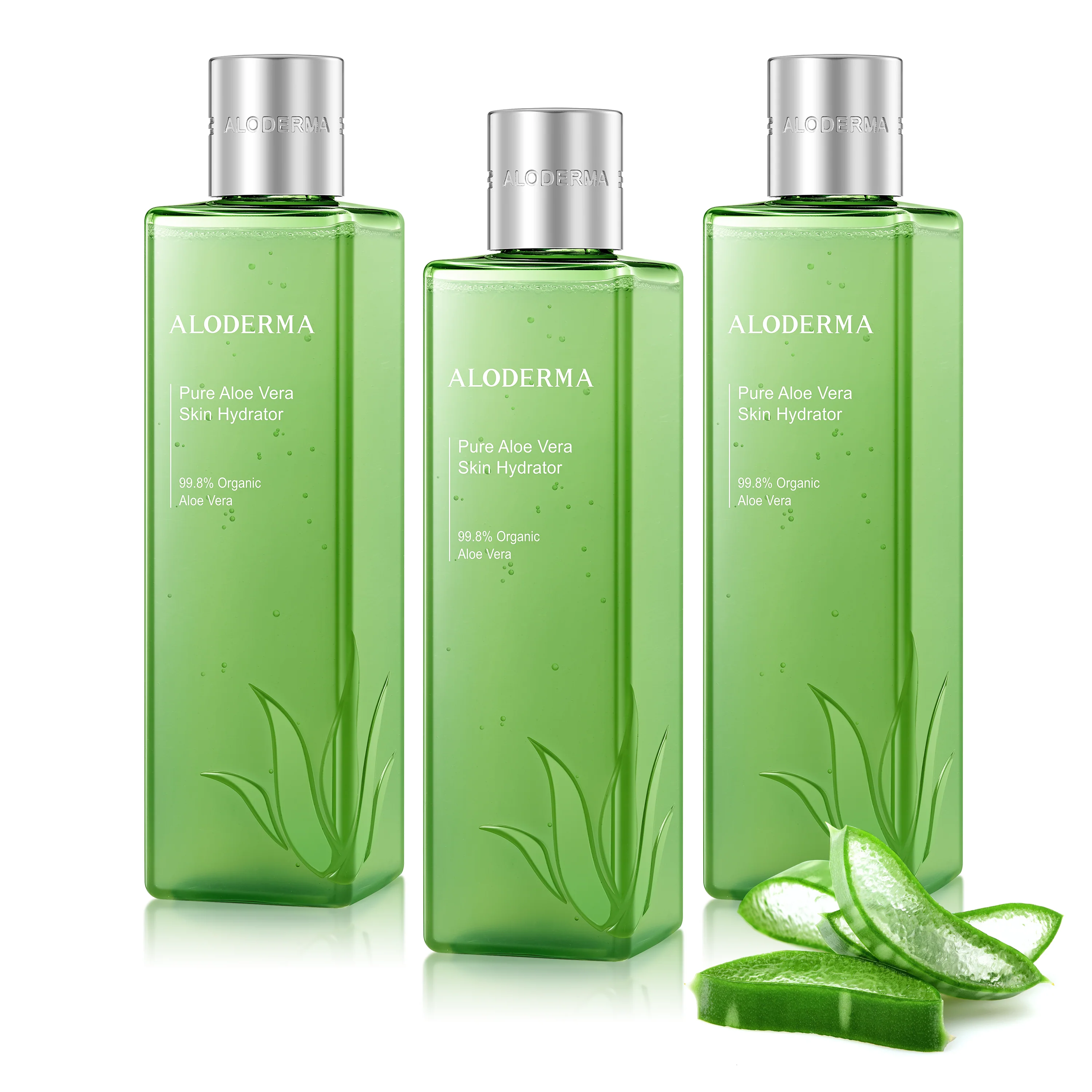 Pure Aloe Vera Skin Hydrator - 99.8% Organic Aloe by ALODERMA - Image 13