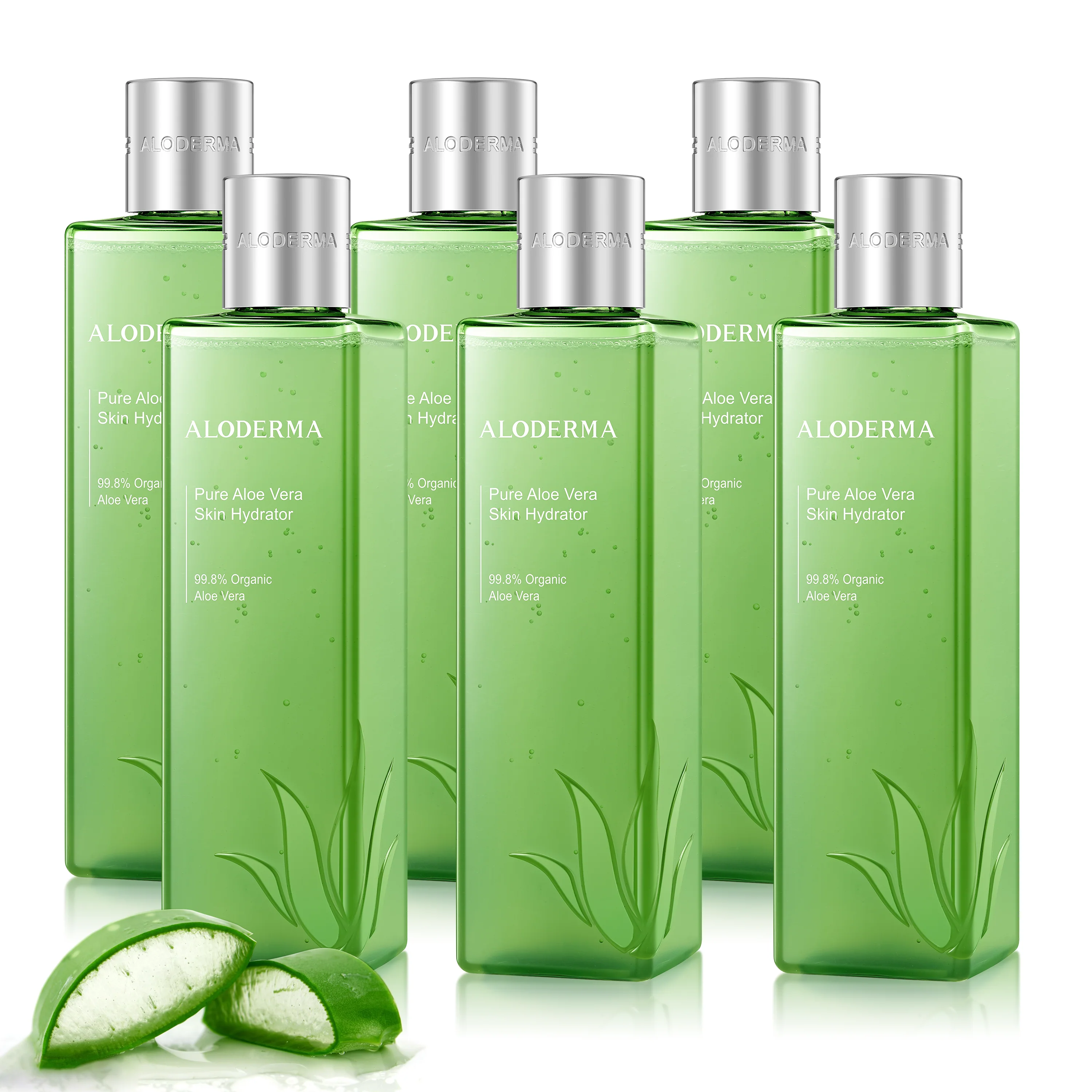 Pure Aloe Vera Skin Hydrator - 99.8% Organic Aloe by ALODERMA - Image 14