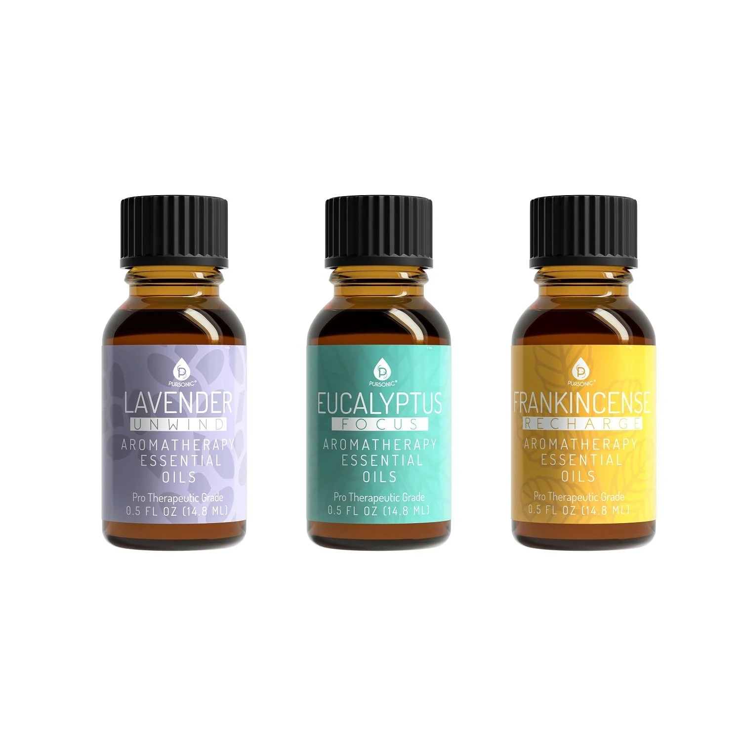 Pursonic Aromatherapy Diffuser & Essential Oil Set -Ultrasonic Top 3 Oils by Pursonic - Image 4