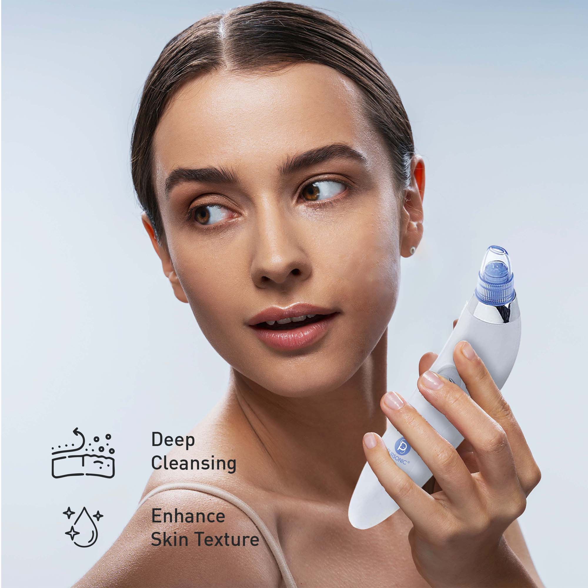 Pursonic Daily Detox Set - Pore Vacuum, Bamboo Toothbrushes, Charcoal Powder, Facial & Body Brush, and Dead Sea Mud Mask by Pursonic - Image 4