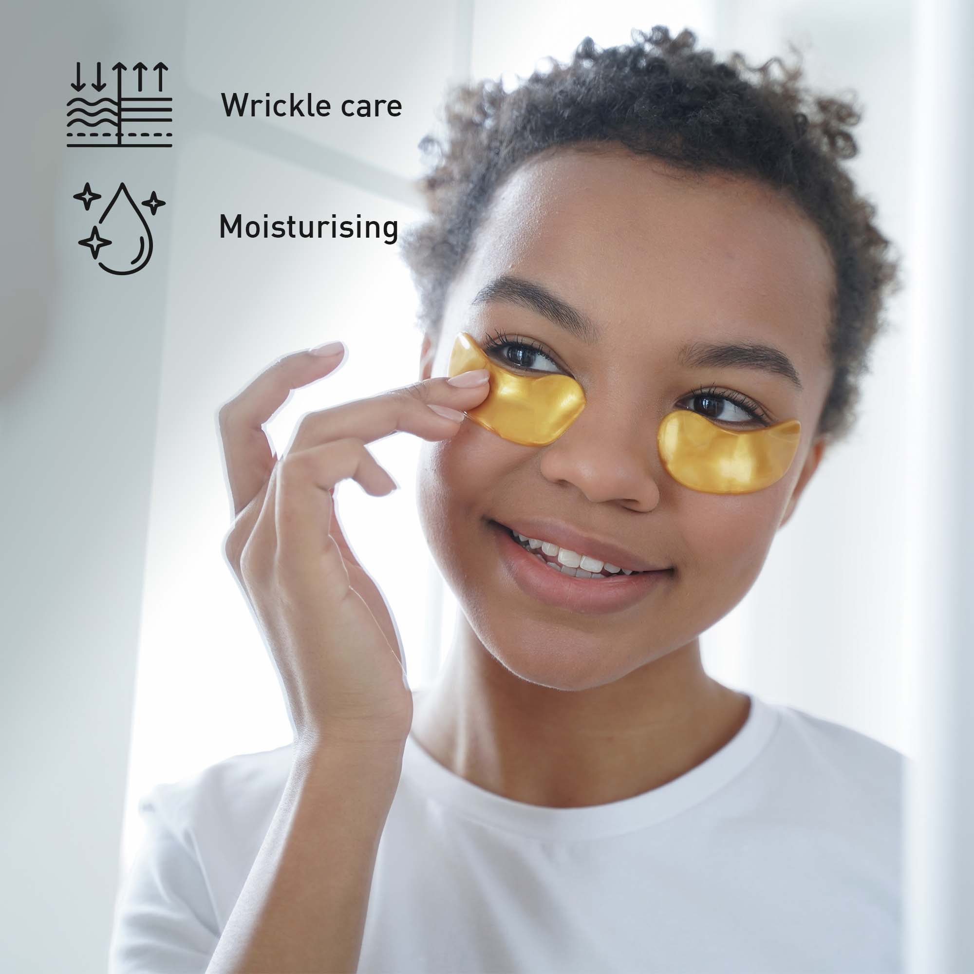 Pursonic Ultimate Eye Care & Beauty Bundle: Wrinkle Care Eye Gel Patches + Salon Grade Eyelash Curler by Pursonic - Image 2