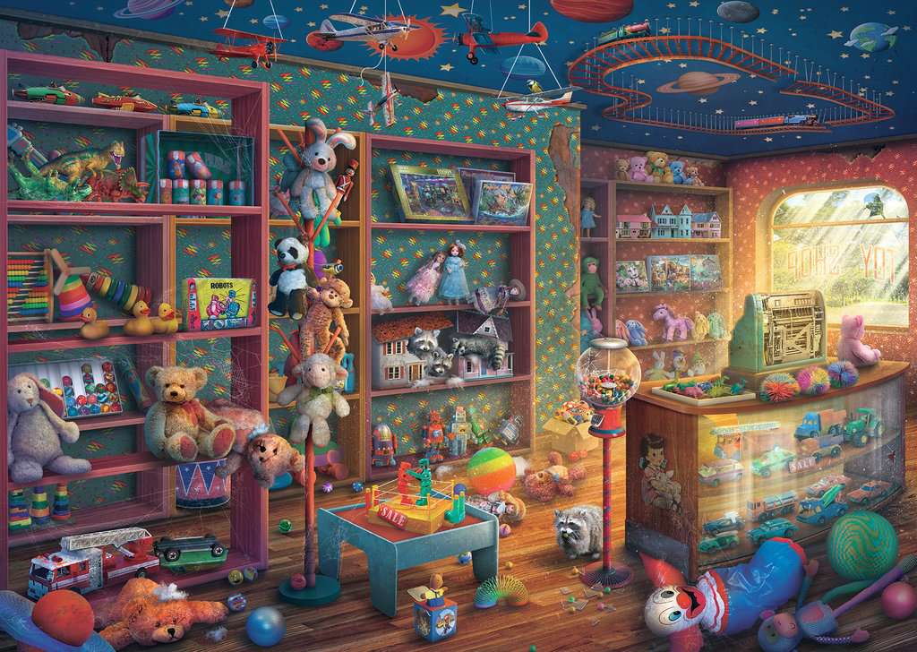 Puzzle: Abandoned Places - Tattered Toy Store - Image 2