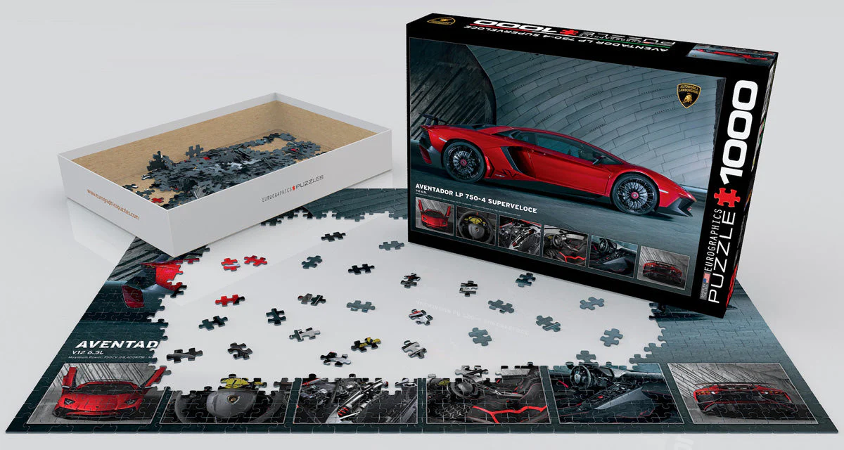 Puzzle: American Car Classics - Lamborghini Aventador LP750-4 Superveloce - Image 2