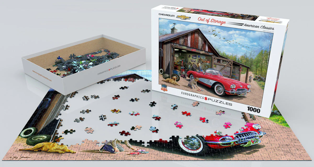 Puzzle: American Car Classics - Out of Storage - Image 2