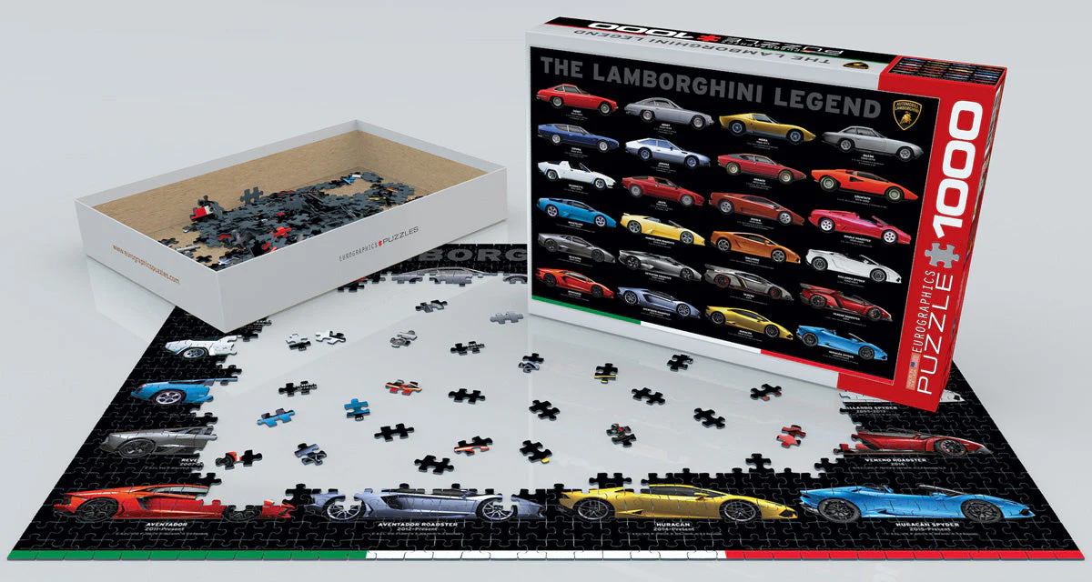 Puzzle: American Car Classics - The Lamborghini Legend - Image 2