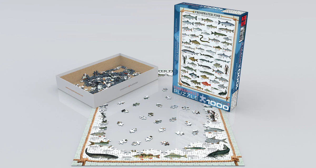 Puzzle: Animal Charts - Freshwater Fish - Image 2