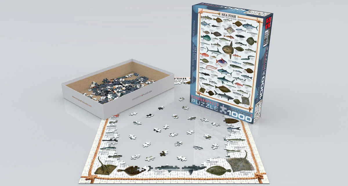 Puzzle: Animal Charts - Sea Fish - Image 2