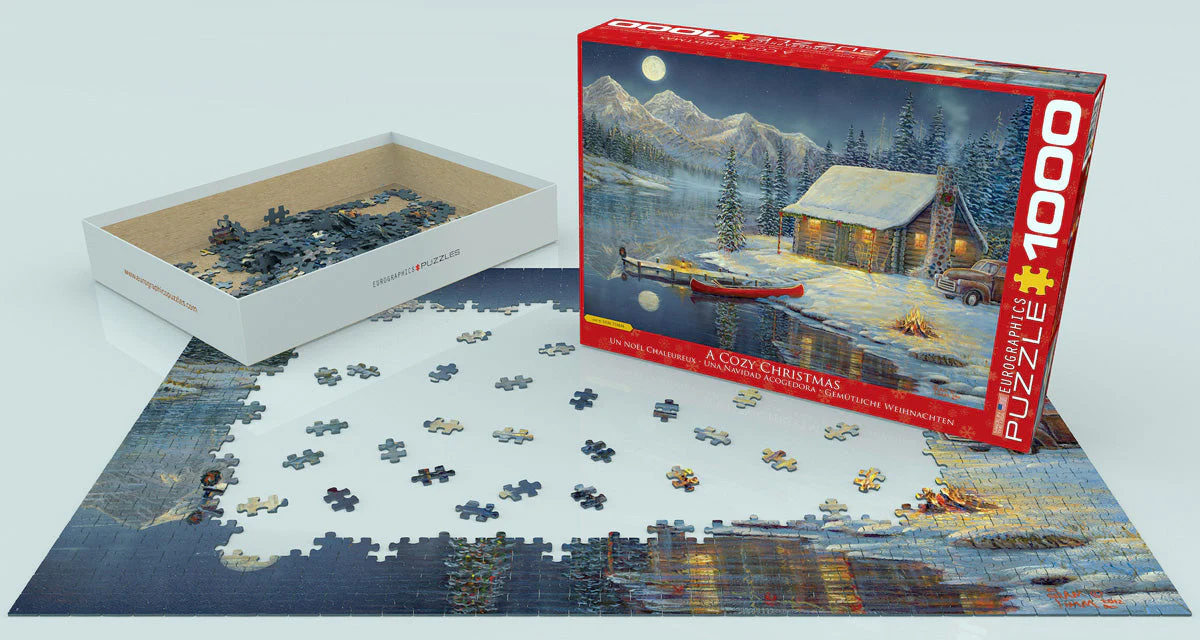 Puzzle: Artist Series - A Cozy Christmas by Sam Timm - Image 2