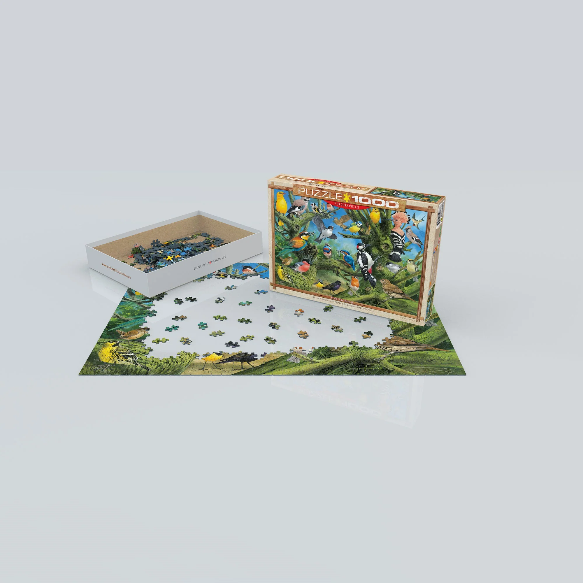Puzzle: Artist Series - Garden Birds - Image 3