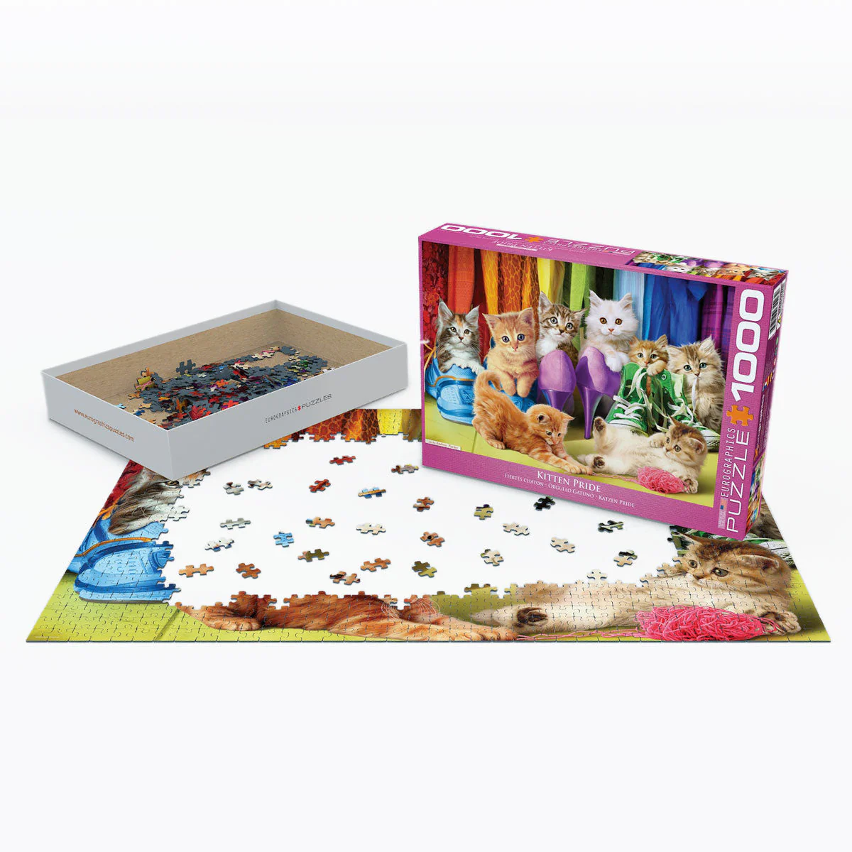 Puzzle: Artist Series - Kitten Pride - Image 3