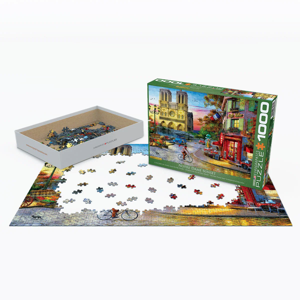 Puzzle: Artist Series - Notre Dame by Dominic Davison - Image 3