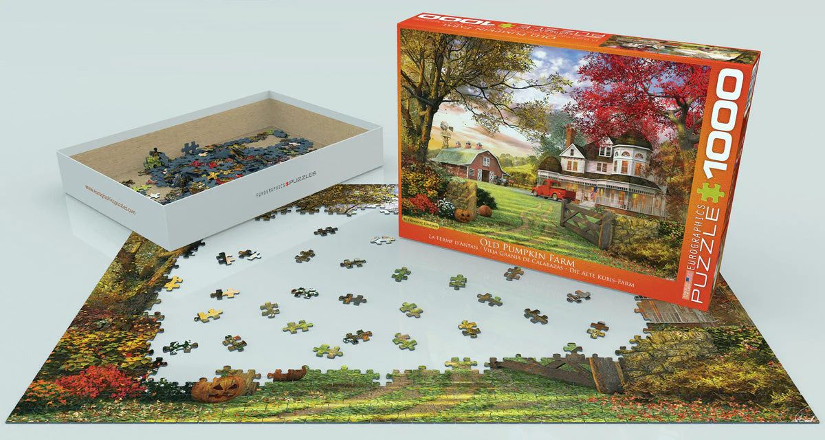 Puzzle: Artist Series - Old Pumpkin Farm by Dominic Davison - Image 2