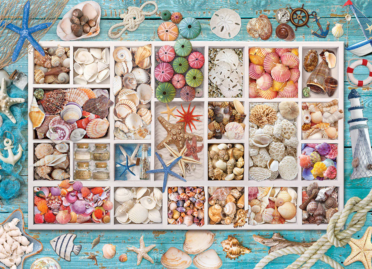 Puzzle: Artist Series - Seashell Collection - Image 2