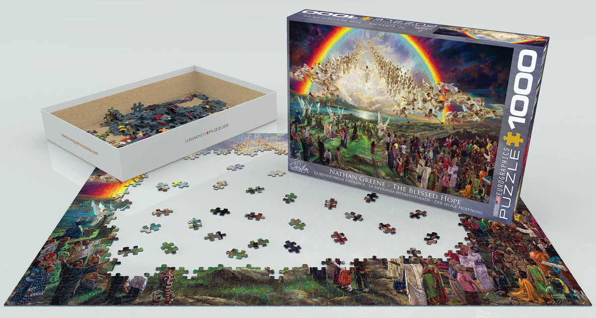 Puzzle: Artist Series - The Blessed Hope by Nathan Greene - Image 2