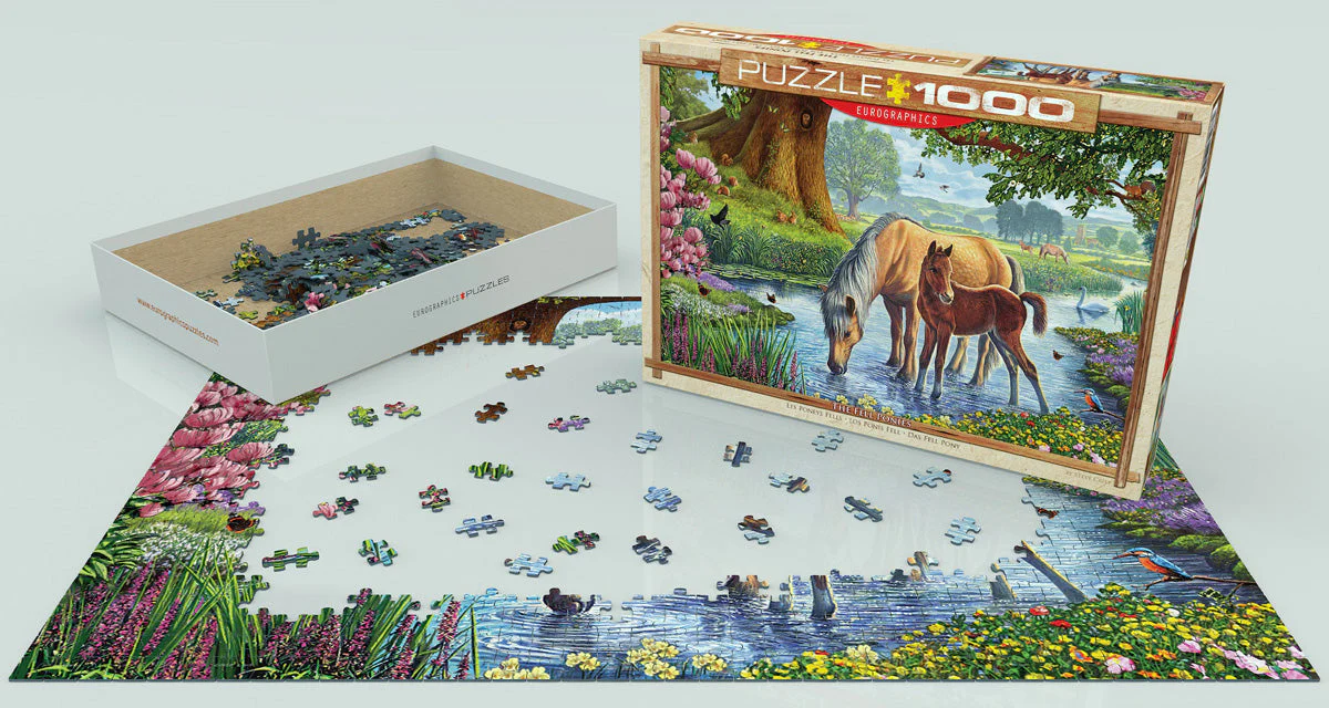 Puzzle: Artist Series - The Fell Ponies by Steve Crisp - Image 2