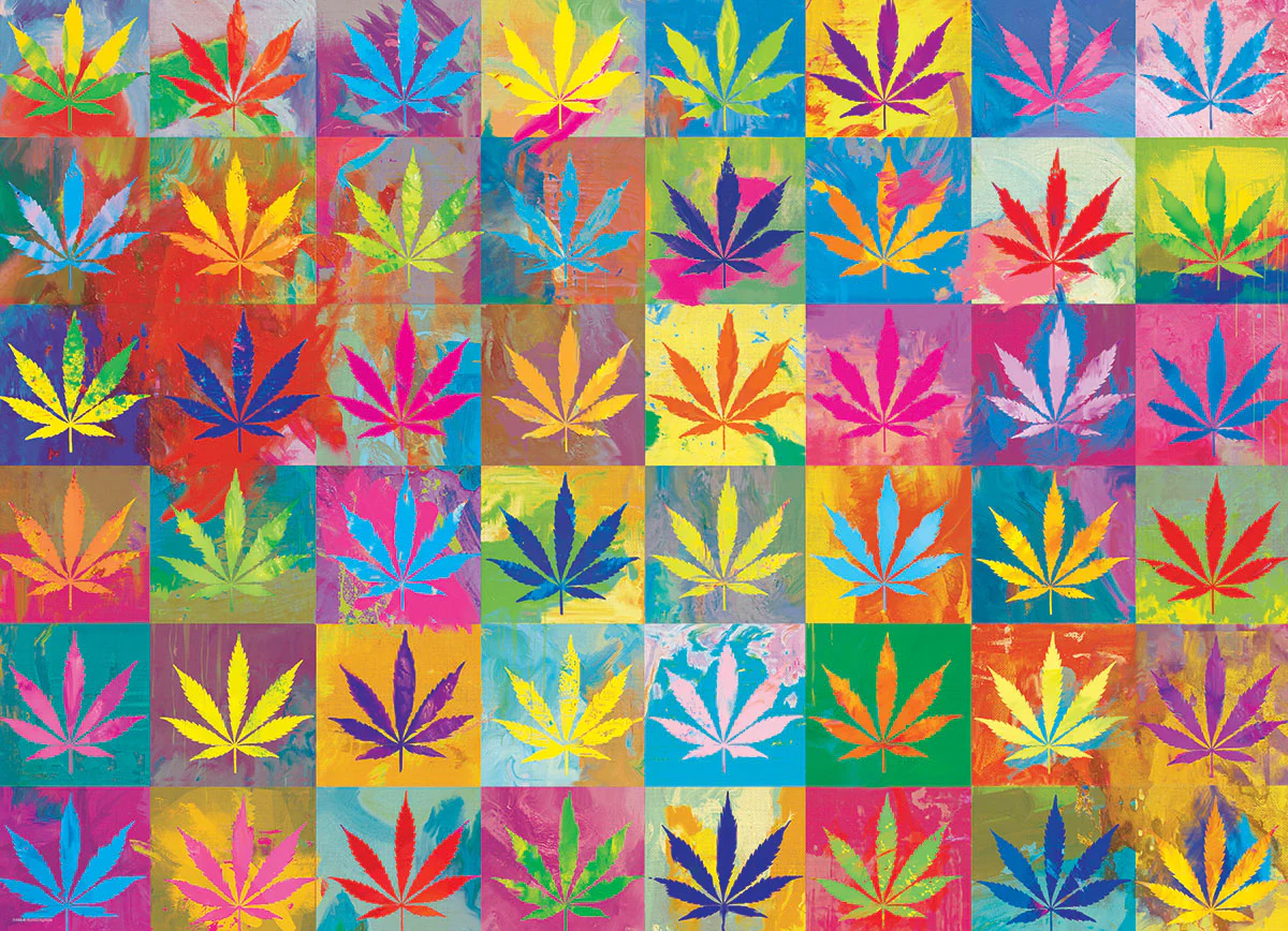 Puzzle: Artist Series - Weed Wonderland - Image 2