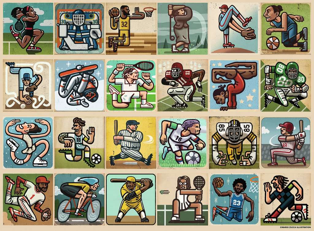 Puzzle: Awesome Athletes - Image 2