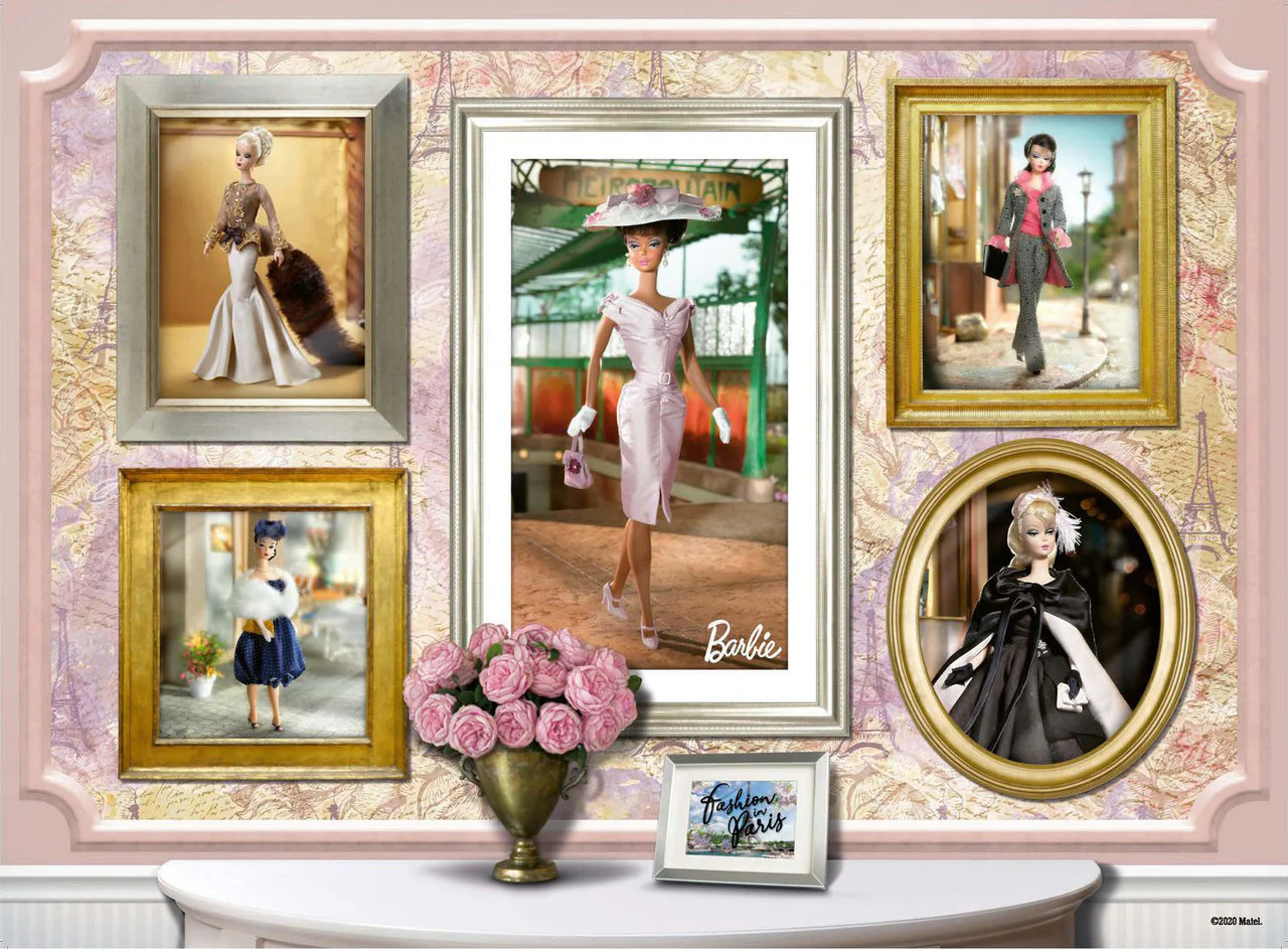 Puzzle: Barbie - Paris Fashion - Image 2