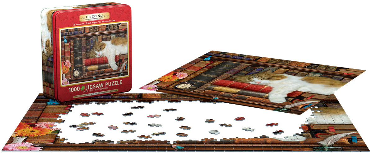 Puzzle: Cat Nap Tin - Image 4