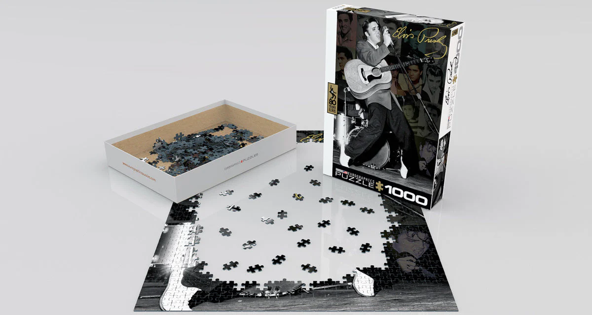 Puzzle: Celebrities Collection - Elvis Presley Live at the Olympia Theater - Image 2