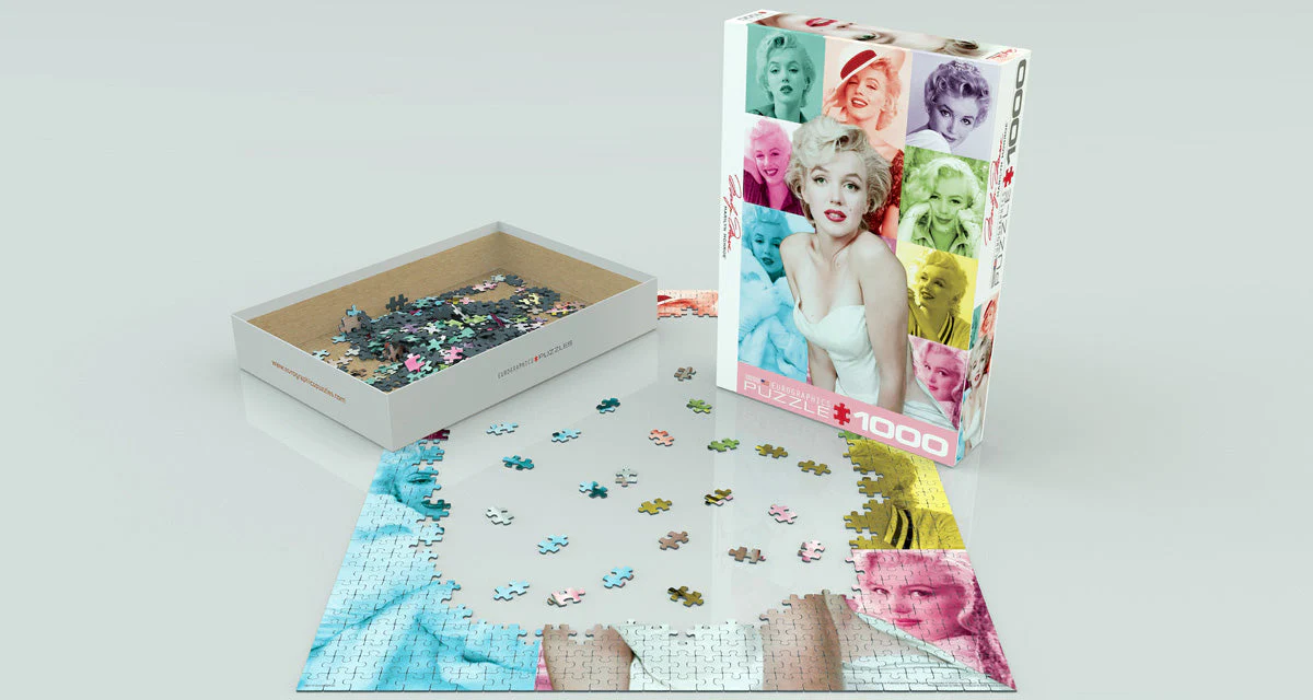 Puzzle: Celebrities Collection - Marilyn Monroe Color Portraits - Image 2