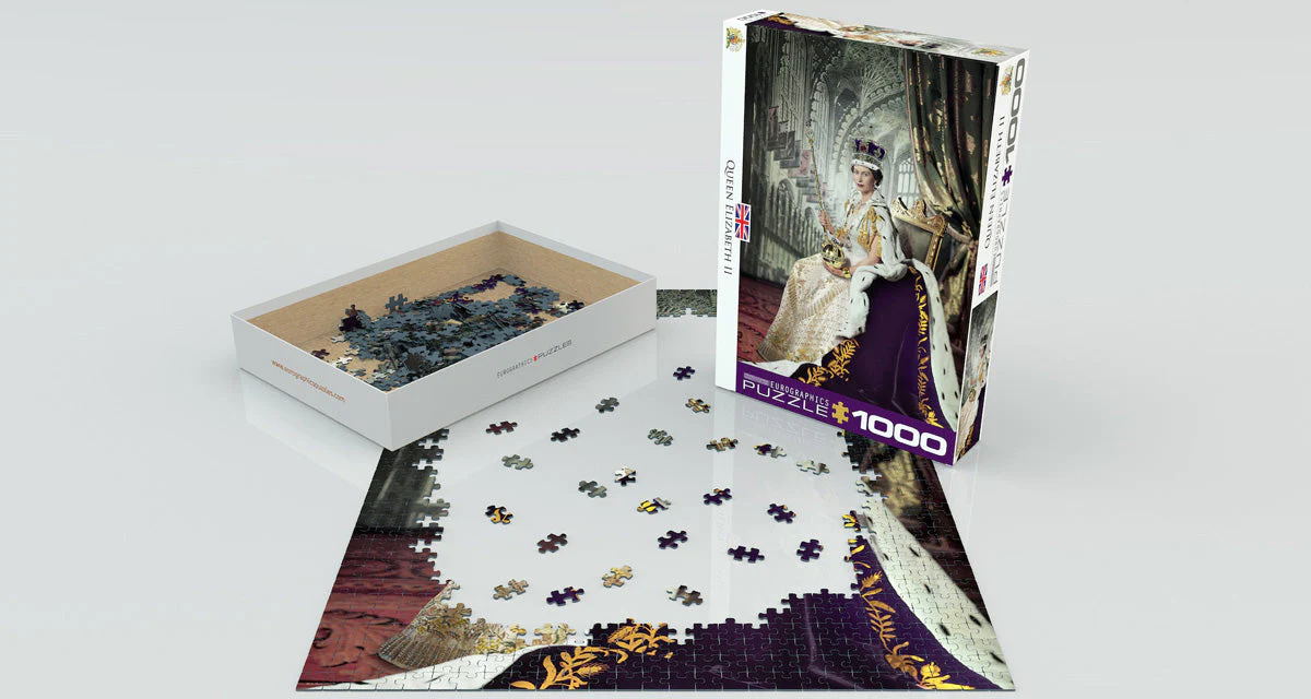 Puzzle: Celebrities Collection - Queen Elizabeth II - Image 2