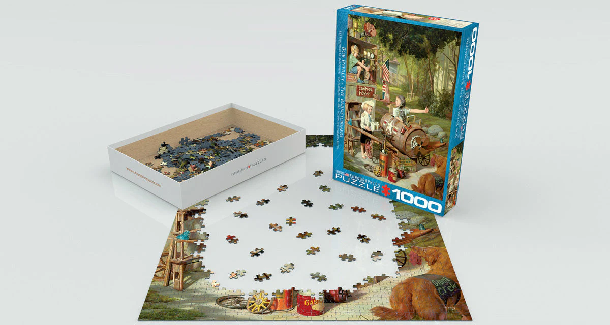 Puzzle: Childhood Memories - The Barnstormers by Bob Byerley - Image 2