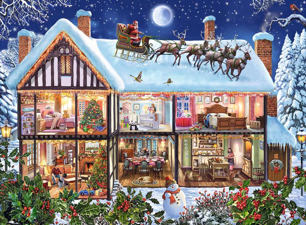 Puzzle: Christmas at Home - Image 2