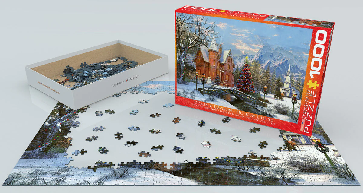 Puzzle: Christmas - Seasonal - Holiday Lights by Dominic Davison - Image 2