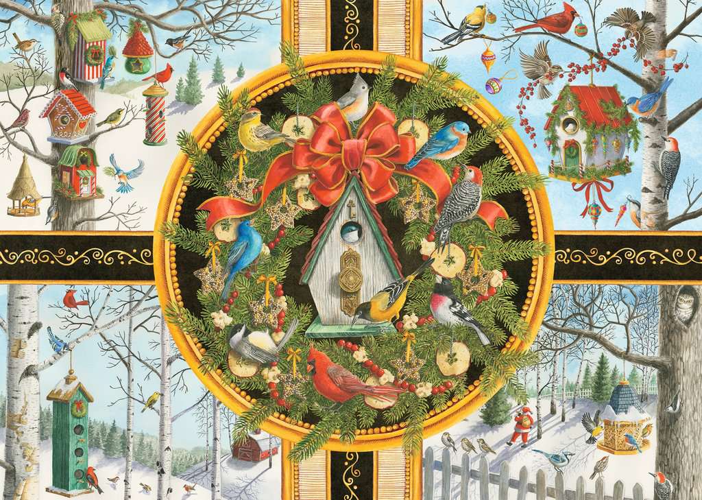 Puzzle: Christmas Songbirds - Image 2