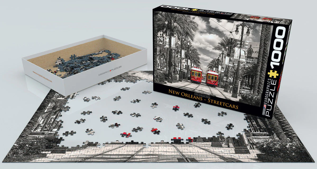 Puzzle: City Collection - New Orleans Streetcars - Image 2