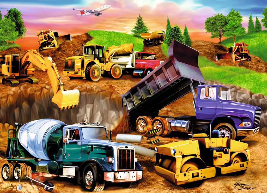 Puzzle: Construction Crowd - Image 2