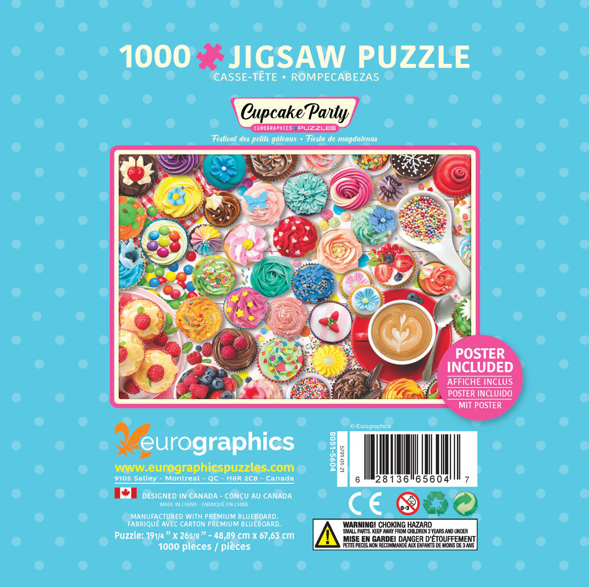 Puzzle: Cupcake Party Tin - Image 3