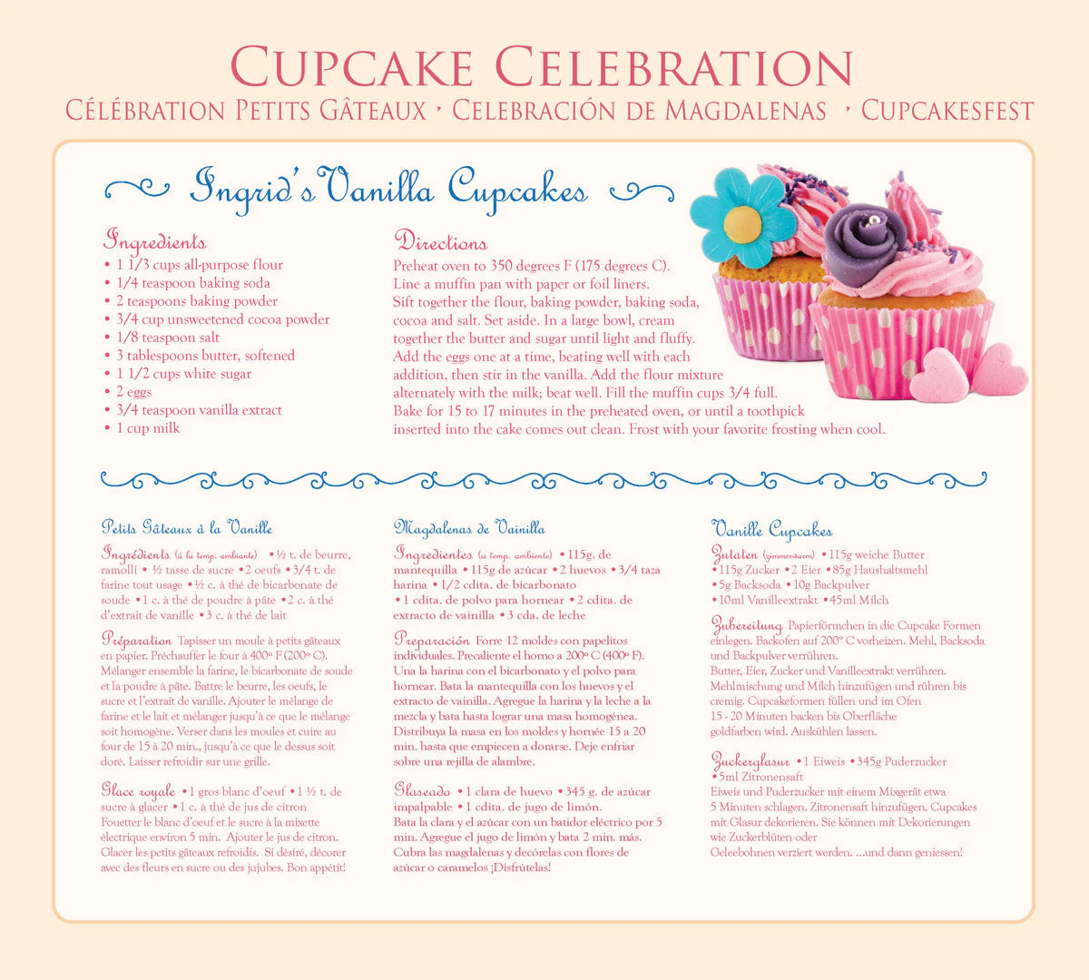 Puzzle: Delicious Puzzles - Cupcake Celebration (Small box) - Image 2