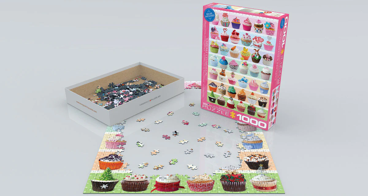 Puzzle: Delicious Puzzles - Cupcake Celebration (Small box) - Image 3