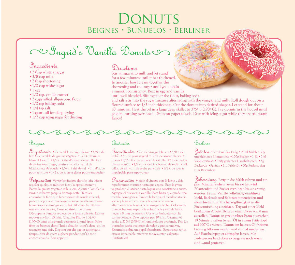 Puzzle: Delicious Puzzles - Donuts Tops - Image 2