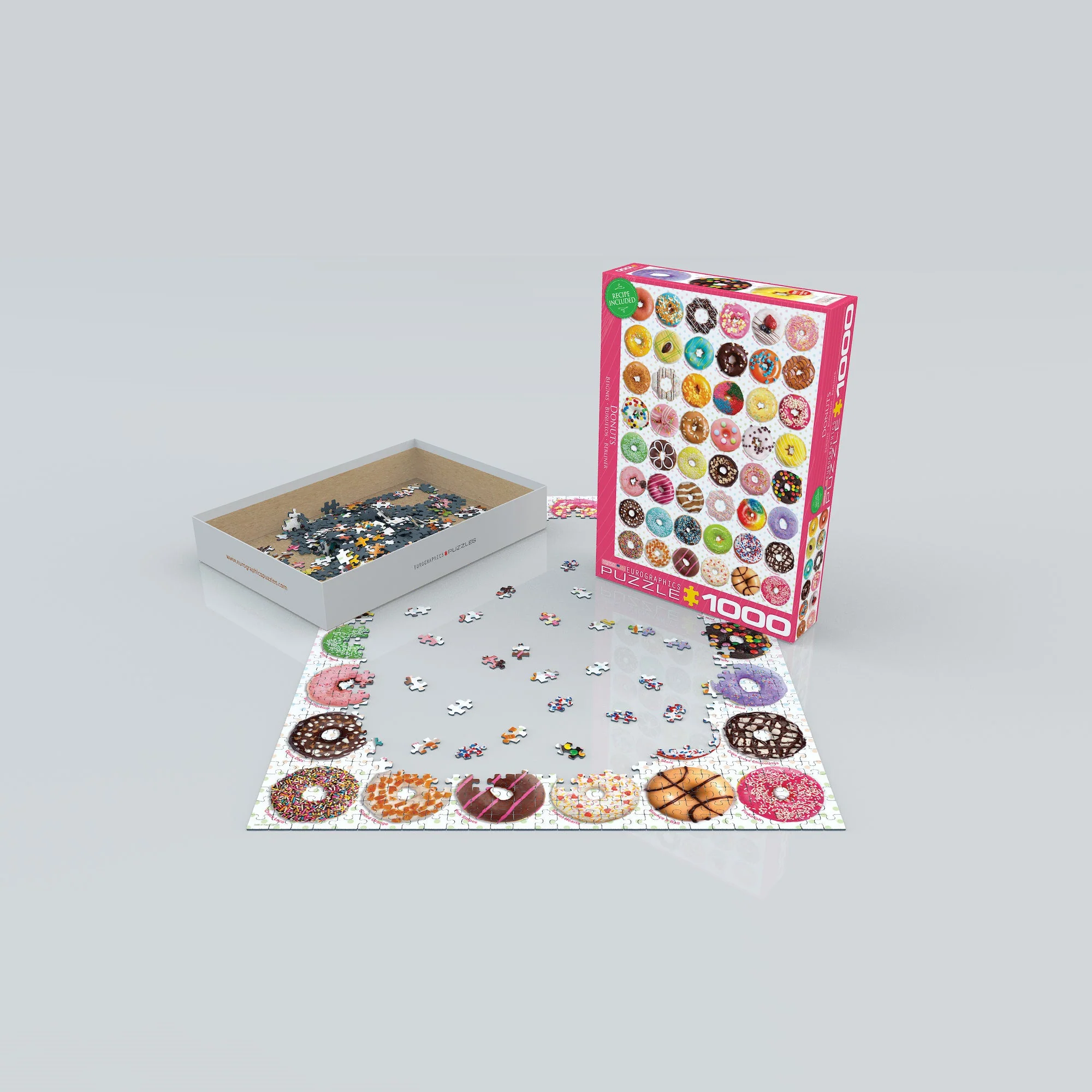 Puzzle: Delicious Puzzles - Donuts Tops - Image 4