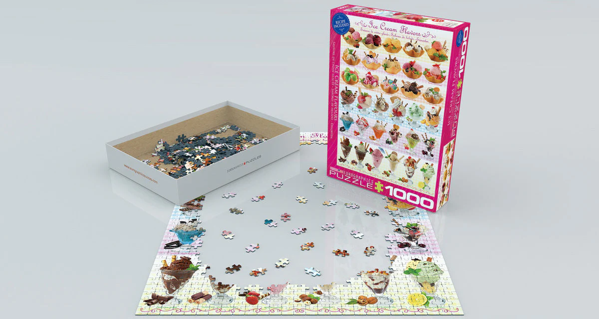 Puzzle: Delicious Puzzles - Ice Cream Flavours - Image 3